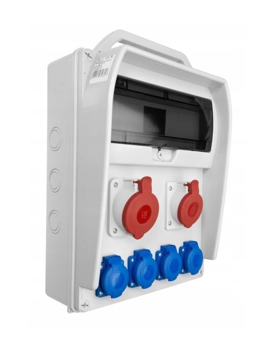 Rozdzielnica R-BOX 380BR 13S:1x32/5,1x16/5,4x250V,IP55
