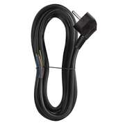 Przew&oacute;d przyłączeniowy PVC 3&times;1,5mm, 3m czarny