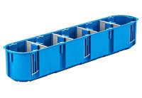 Puszka do pustych ścian P5x60D MULTIBOX 2 niebieski