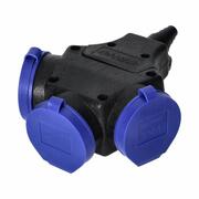 ORNO ROZGAŁĘŹNIK IP44, 3x2+Z, 16A, 230V AC