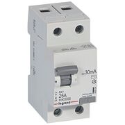 WYŁĄCZNIK RÓŻNICOWOPRĄDOWY RX3 2P 25A 30MA TYP AC, Legrand