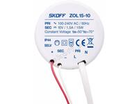 Zasilacz typ ZOL15-10 | 100 - 240 V AC / 10 V DC | 50 Hz | 1,5 A | 15 W | IP 20