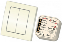 ZESTAW STEROWANIA BEZPRZEWODOWEGO(RNK04+ROP02) TYP: RZB-04