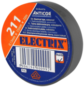 ELECTRIX 211 taśma elektroizolacyjna 0,13 mm x 15 mm x 10 m szara