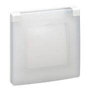 NILOE - RAMKA POJEDYNCZA IP44 BIAŁA, Legrand