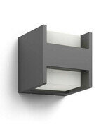 Arbour wall lantern anthracite 2x4.5W myGarden Kinkiet