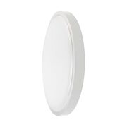24W Plafon LED / Średnica: 295mm / Barwa:4000K / Klosz: Okrągły mleczny biała ramka / IP44