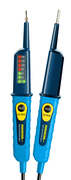 Tester napięcia 2-biegunowy PAN VOLTTESTER 400 FI wskaźnik LED 6-400 V AC/DC / RCD 30mA / bezbateryjny / wkręcane końc&oacute;wki