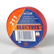 ELECTRIX 211 taśma elektroizolacyjna 0,13 mm x 15 mm x 10 m czerwona