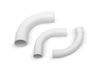 Złączka kątowa PVC do rur elektroinstalacyjnych ZKL 22 szara (100)