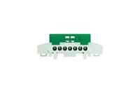 Listwa zaciskowa - 7 zielona, IP 20
