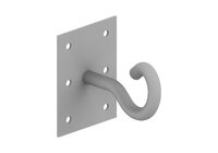 Hak płytkowy ścienny L=225mm /OG/ TYP AN-102C/OG/