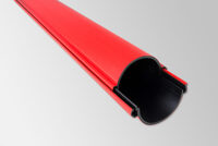 Rura osłonowa sztywna dzielona ROS-D 110 - czerw. -3 m (43szt/paleta)