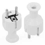 WTYCZKA PROSTA ROZBIERALNA UNI-SCHUKO WT-40 2p+Z, 16A, 250V