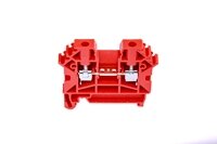 Złączka szynowa 2-przewodowa 4mm2 czerwony V0 ZUG-4 A11-A237