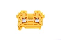 Złączka szynowa 2-przewodowa 4 mm2 ż&oacute;łty V0 ZUG-4 A11-A231