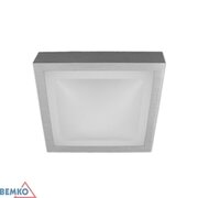 PLAFONIERA TOFIR PHS 2X20W E27 IP40 32X32 PC+AL