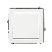 DECO Mechanizm łącznika jednobiegunowego biały