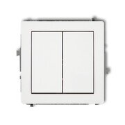 DECO Mechanizm łącznika świecznikowego biały