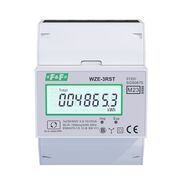 Tr&oacute;jfazowy licznik zużycia energii 80A, z funkcją RESET