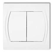 LOGO Łącznik świecznikowy biały